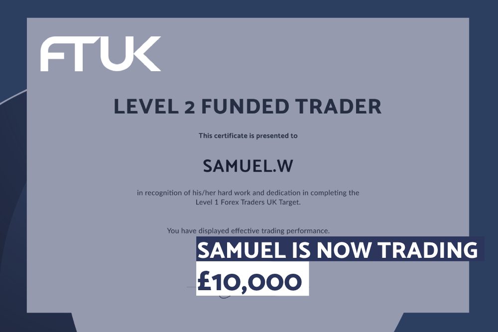 SAMUEL IS NOW TRADING £10,000